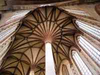 Toulouse : plafond eglise des Jacobins