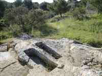 tombes paléochrétiennes sur le site de Saint-Blaise-Mastrabelé