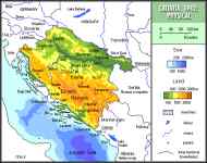 Carte de Croatie en 1942 - Mariusz Paździora