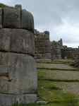 Murs extérieurs de la forteresse Inca de Sacsayhuaman, Cuzco - Photo C.Meneboeuf