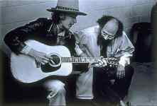 Portrait d'Allen Ginsberg et Bob Dylan - 1975 - Elisa Dorfman
