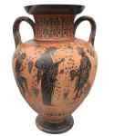 Antikensammlung Munich, Allemagne. Vase grec, Attika 550 - 520 av J.C.